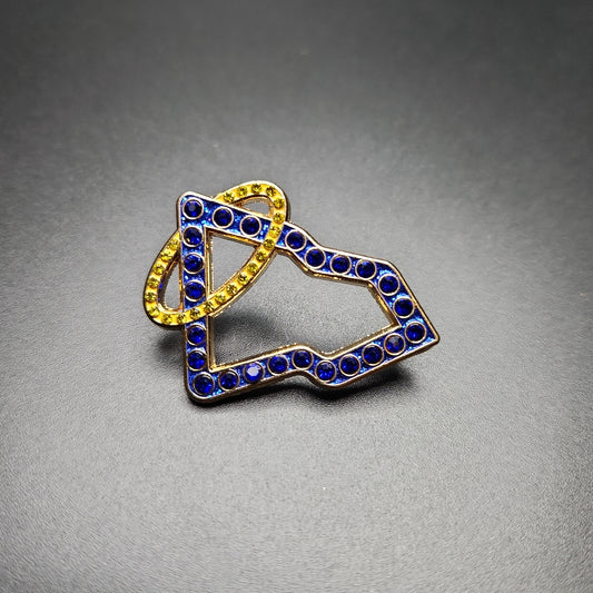 Flag - Blue and Gold Halo