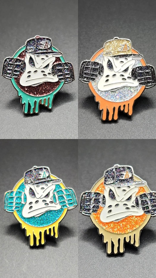 Anaheim Ducks Cross Check "4 pin set"
