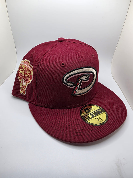 7 1/2 Hat Club Exclusive Red Velvet Arizona Diamondbacks