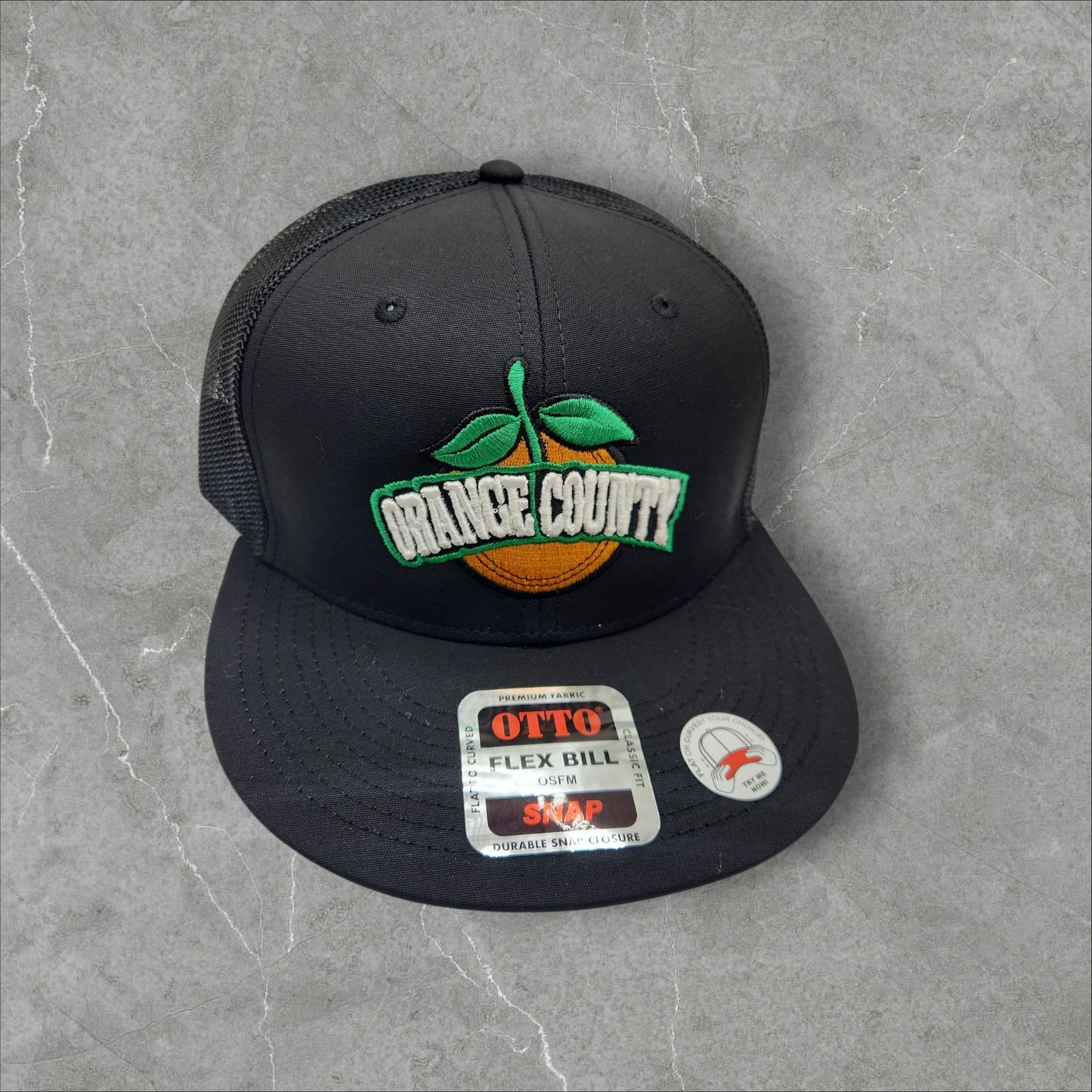 Oc hat "Orange County 🍊 " Snapback Trucker