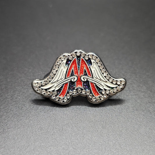 Miyagi Logo-  Red with gemstones