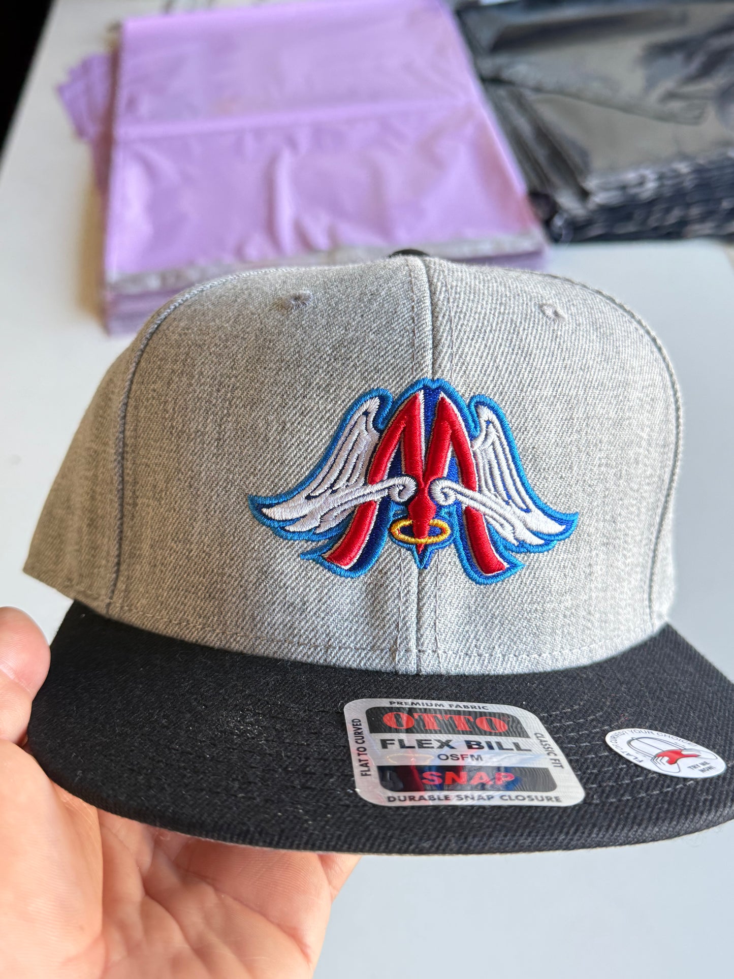 MiyagiFitted 2.0 "Snapback" Black Brim